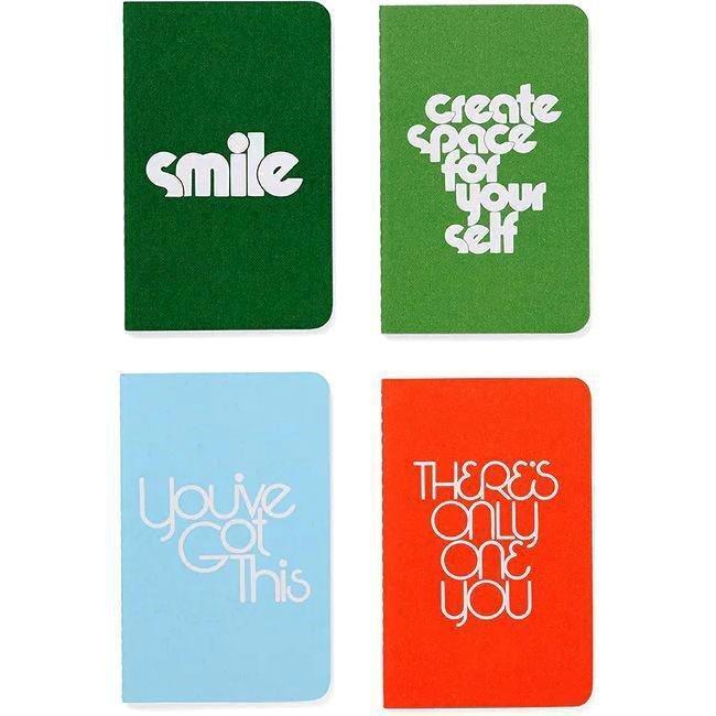 Ban.do Wellness Notebook Set - Rainbow Stripe (Set of 12), , large image number 0