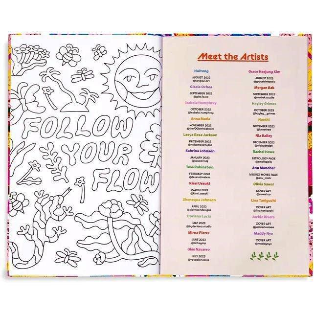 Ban.do 17-Month Classic Planner - Berry Butterly White (Aug 22-Dec 23), , large image number 3