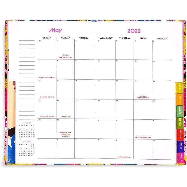 Ban.do 17-Month Classic Planner - Berry Butterly White (Aug 22-Dec 23), , large image number 6