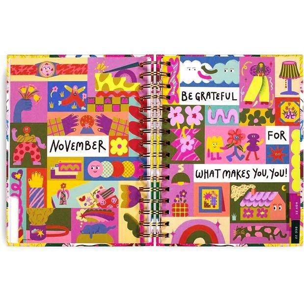 Ban.do 17-Month Medium Planner - Berry Butterfly White (Aug 22-Dec 23), , large image number 6