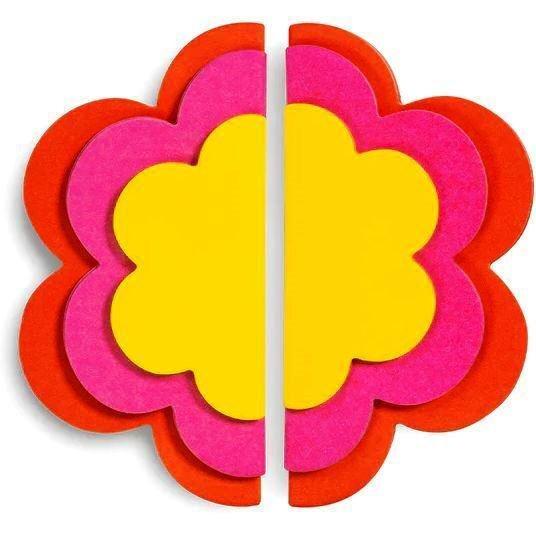 Ban.do Stacked Sticky Notes - Flower, , large image number 0