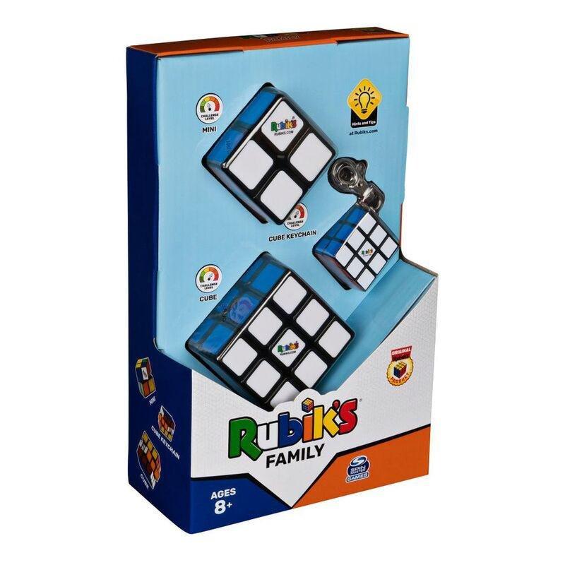 Rubiks Cube Family Pack (Cube/Keychain/Mini), , large image number 0