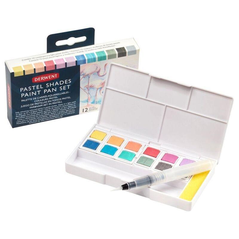 Derwent Pastel Shades Paint Set (Set of 14), , large image number 0