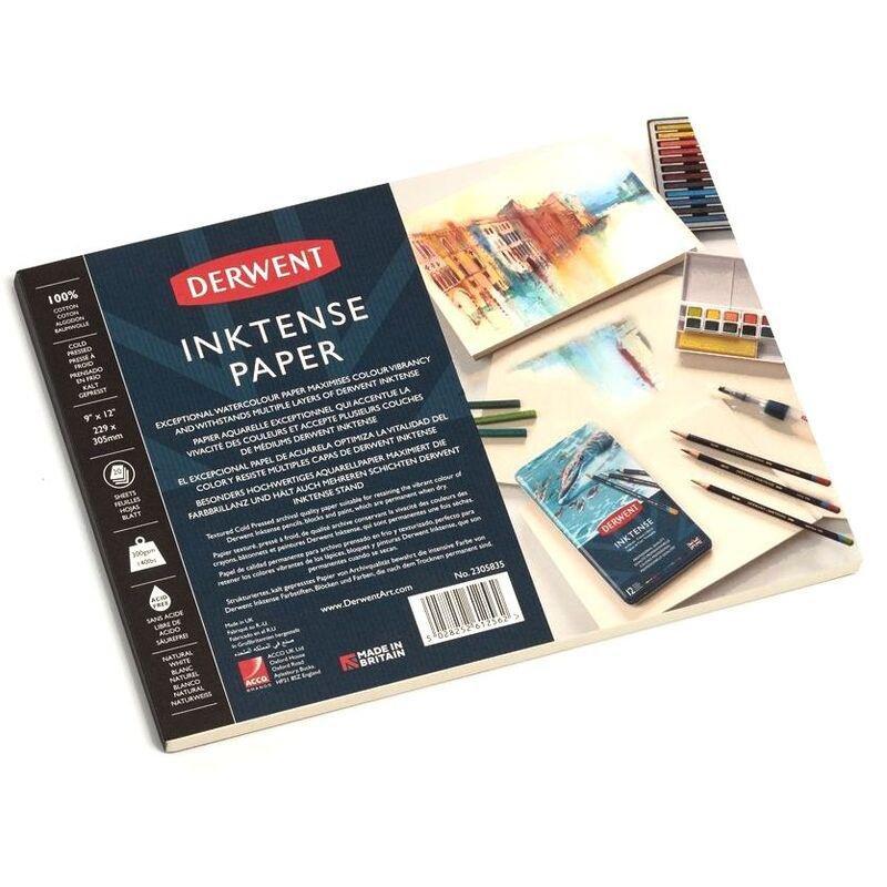 Derwent Inktense Paper Pad (9 x 12-Inch), , large image number 0