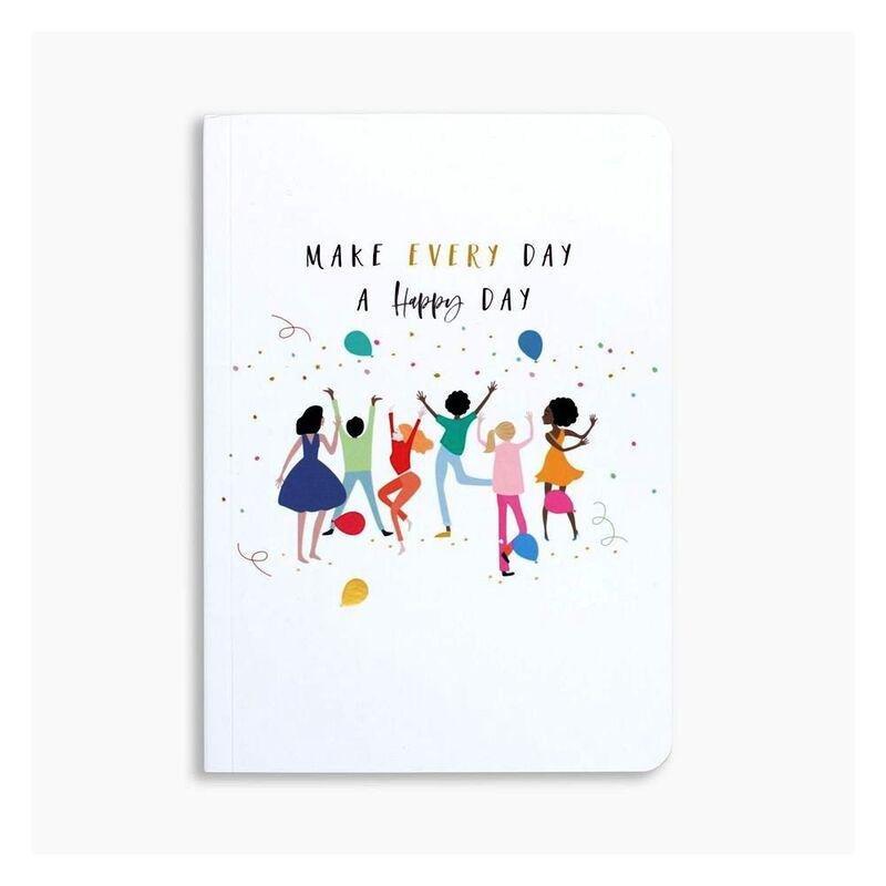 Belly Button Designs Every Day Happy Day A5 Notebook, , large image number 0