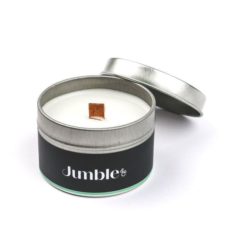 Jumble & Co Vibe Scented Candle 80g - Lime Basil & Mandarin, , medium