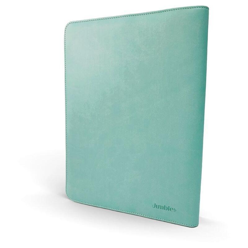 Jumble & Co Intentus Organiser A4 Leather Folder With Ruled Refill Pad - Teal, , large image number 2
