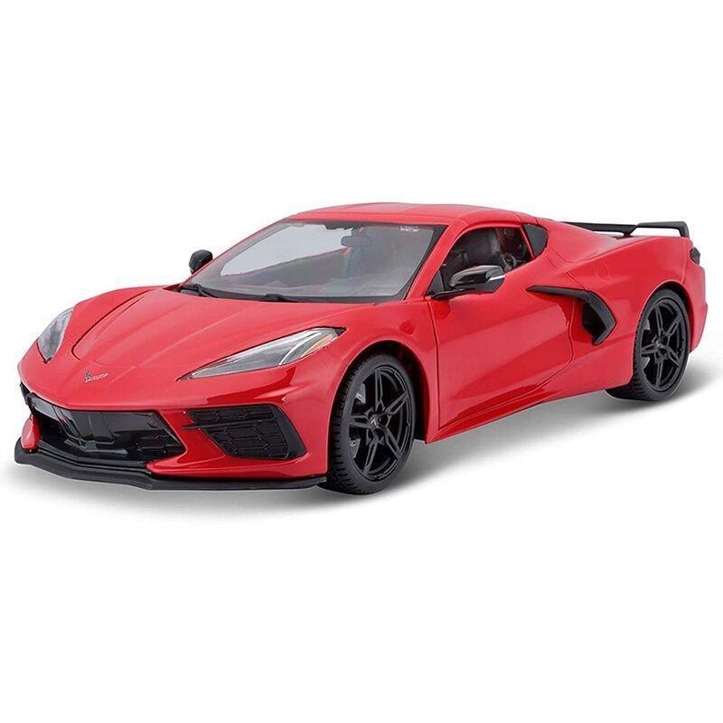 Maisto Special Edition 2020 Chevrolet Corvette Stingray Coupe Red 1.20 Scale Die-Cast Car Model, , medium