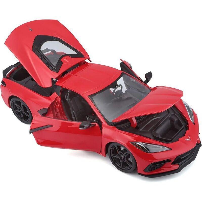 Maisto Special Edition 2020 Chevrolet Corvette Stingray Coupe Red 1.20 Scale Die-Cast Car Model, , large image number 1