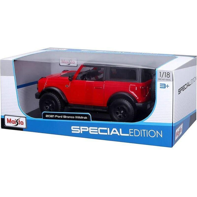 Maisto Special Edition Ford Bronco Wildtrak 1.18 Scale Die-Cast Car Model, , large image number 4
