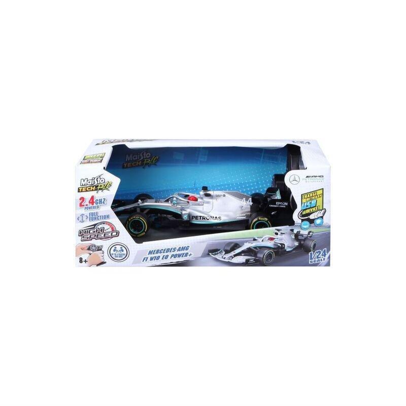Maisto Tech R/C Mercedes-AMG F1 W10 EQ Power+ (2019) 1.24 Scale Remote Control Car, , large image number 0
