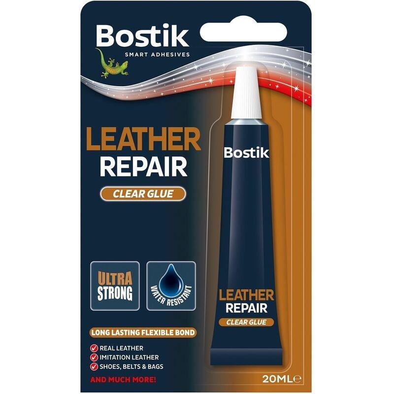 Bostik Leather Repair Clear Glue 20ml, , medium