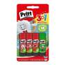 PRITT - Pritt Glue Stick  - Value Pack - (3 x 11g Colour + 1 10g)