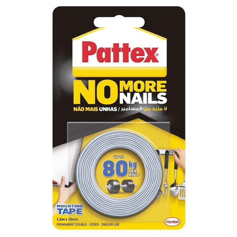 Prattex Mounting Tape - Up to 80kg load per roll (1.5m x 19mm), , large image number 0