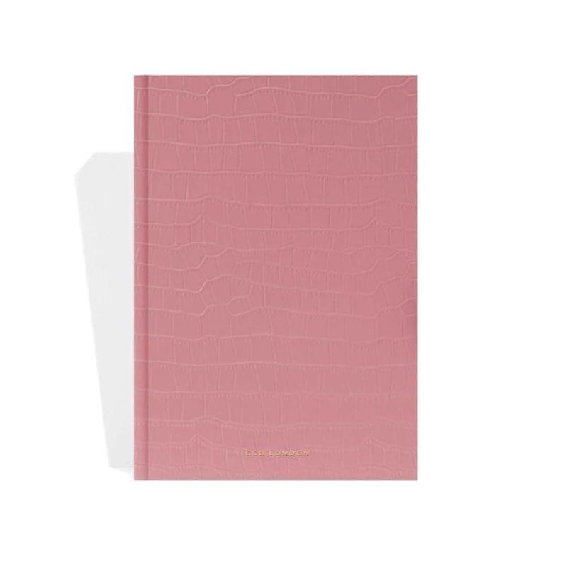 Career Girl London Pink Croc Daily Planner, , large image number 0