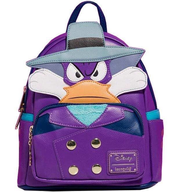 Loungefly Leather Disney Darkwing Duck Mini Backpack, , large image number 0