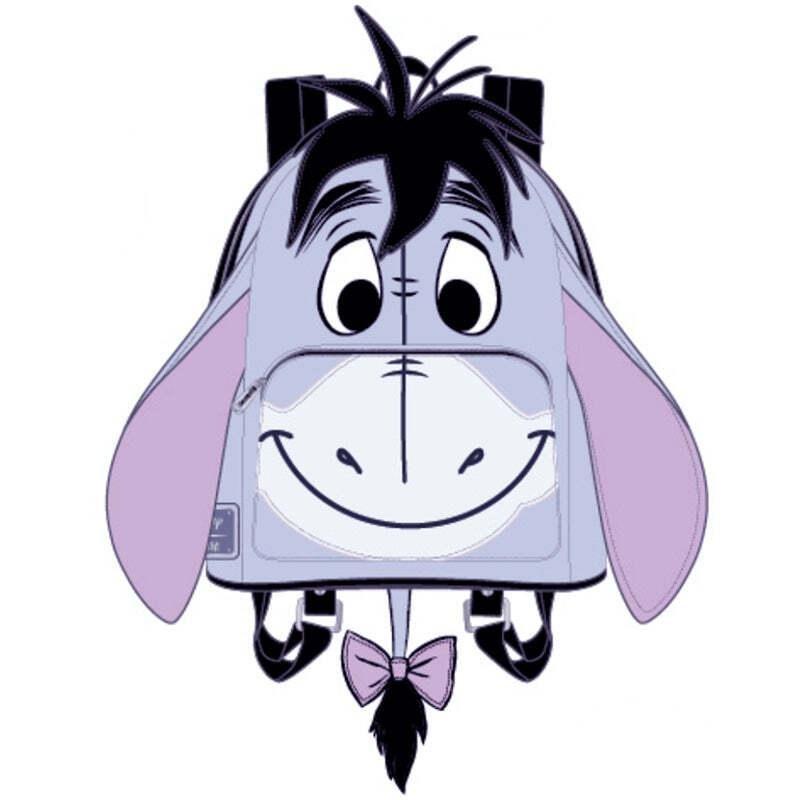 Loungefly Leather Disney Winnie The Pooh Eeyore Mini Backpack, , large image number 0