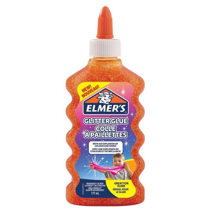 Elmer's Glitter Glue 177 ml - Orange, , large image number 0