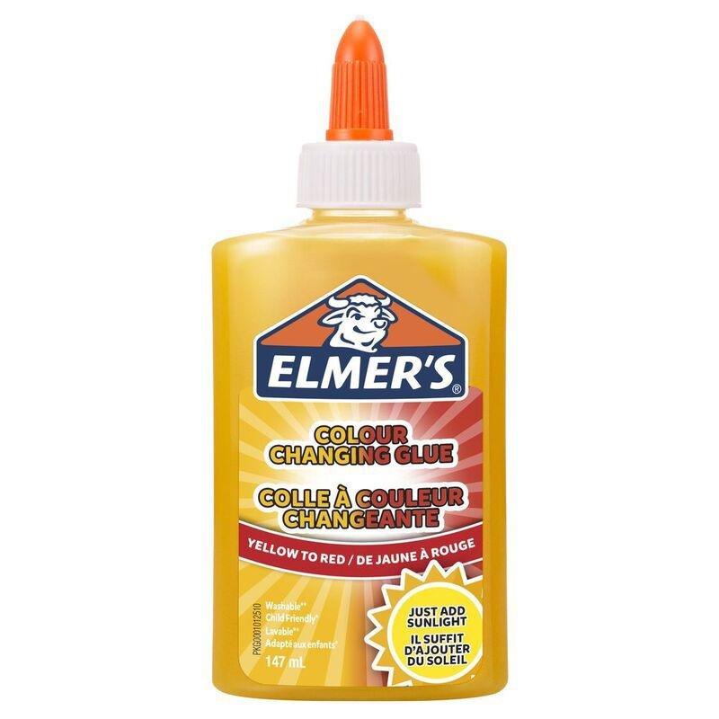 Elmer's Liquid Glue Color Change 147 ml - Yellow, , large image number 0