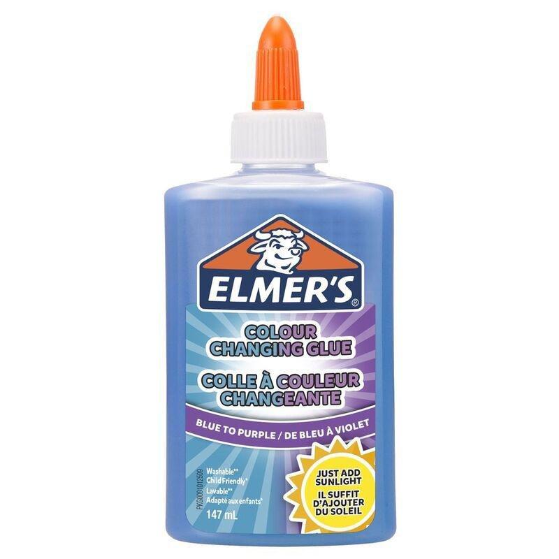 Elmer's Liquid Glue Color Change 147 ml - Blue, , large image number 0