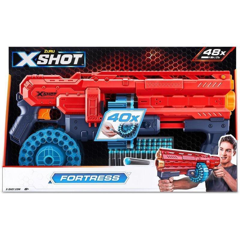 X-Shot Excel Fortress Blaster (with 48 Darts), , large image number 0