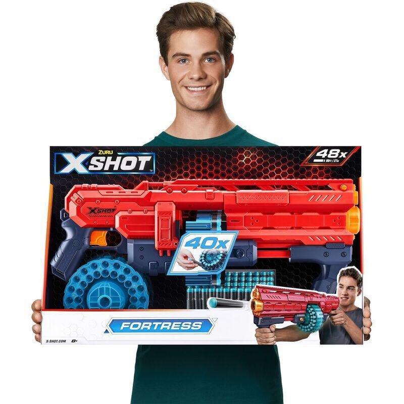 X-Shot Excel Fortress Blaster (with 48 Darts), , large image number 3
