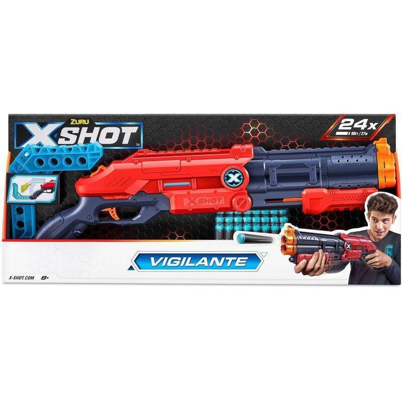 X-Shot Excel Vigilante Foam Blaster (with 24 Darts), , large image number 0