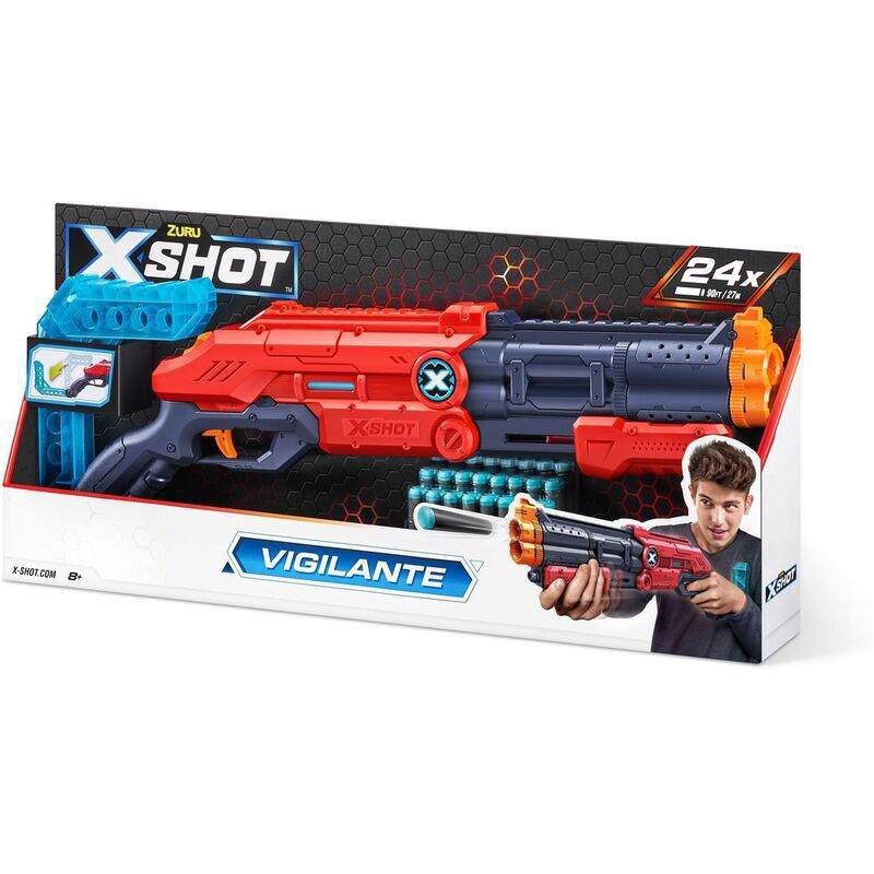 X-Shot Excel Vigilante Foam Blaster (with 24 Darts), , large image number 4