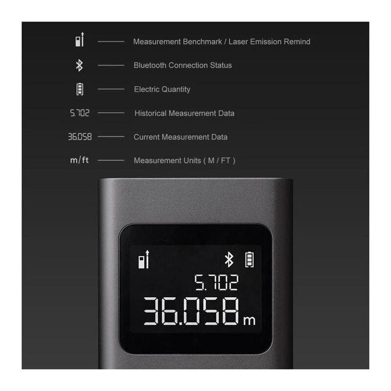 Xiaomi Mi Smart Laser Measure Rangefinder - Black, , large image number 9