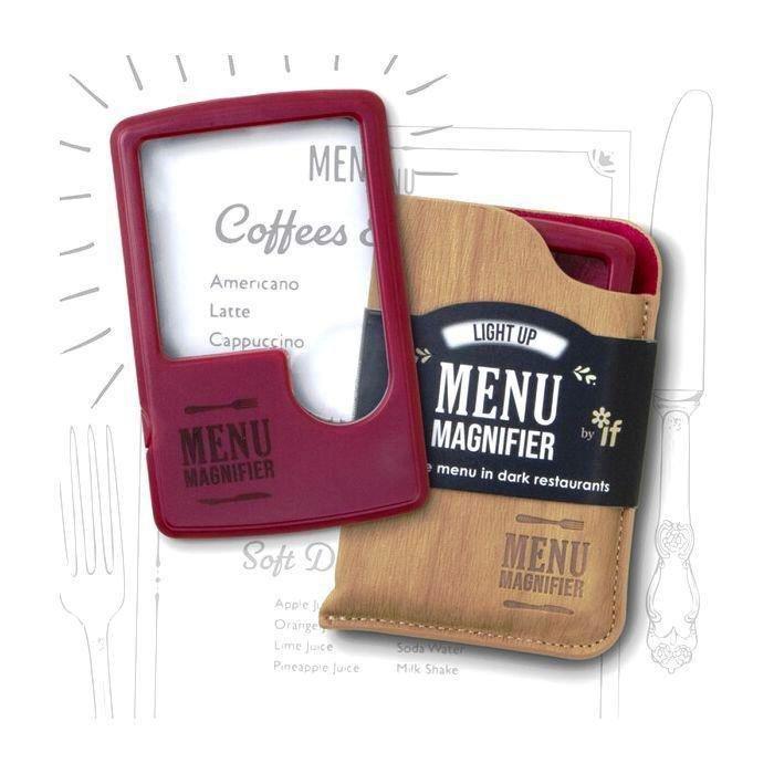 If Light Up Menu Magnifier - Wine, , medium