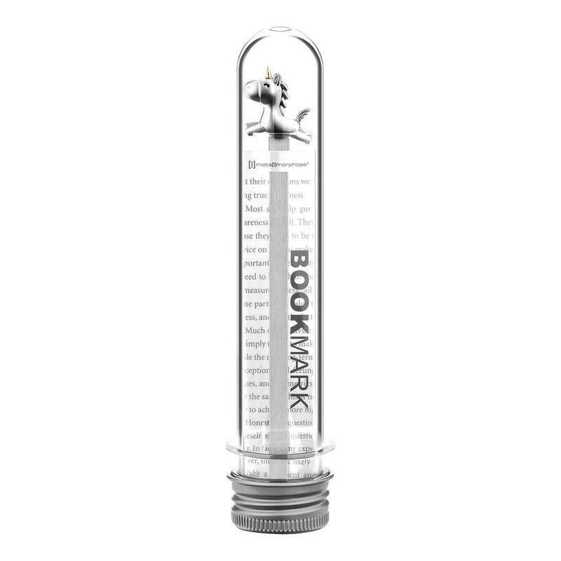 Metalmorphose Stationery Bookmark - Cactus Design - White/Green Finish, , large image number 0