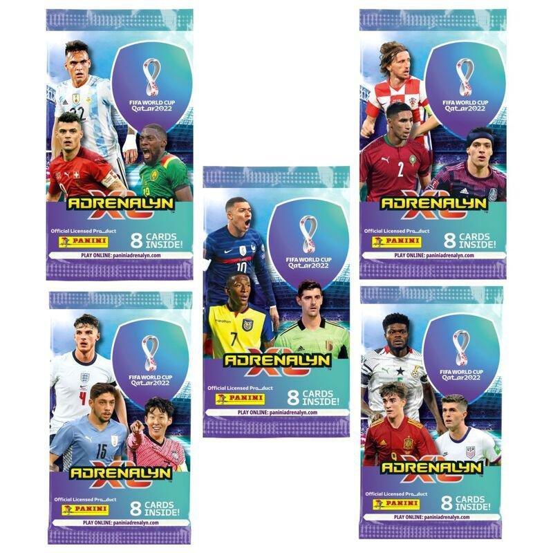Panini FIFA World Cup 2022 Trading Cards Packet (8 Cards) (Assortment - Includes 1), , large image number 0