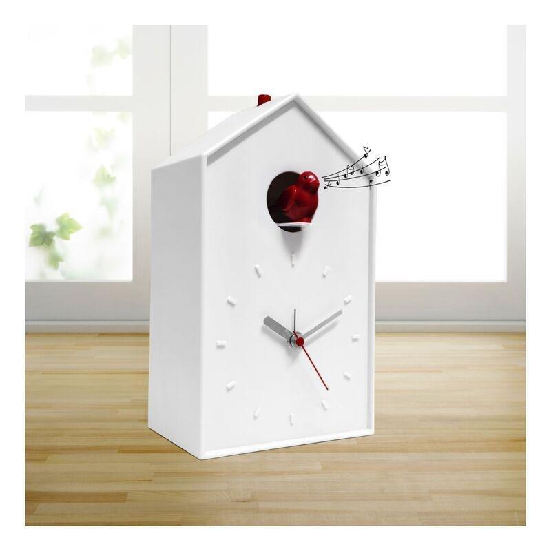 Balvi Cucu Table/Wall Alarm Clock - White, , large image number 2