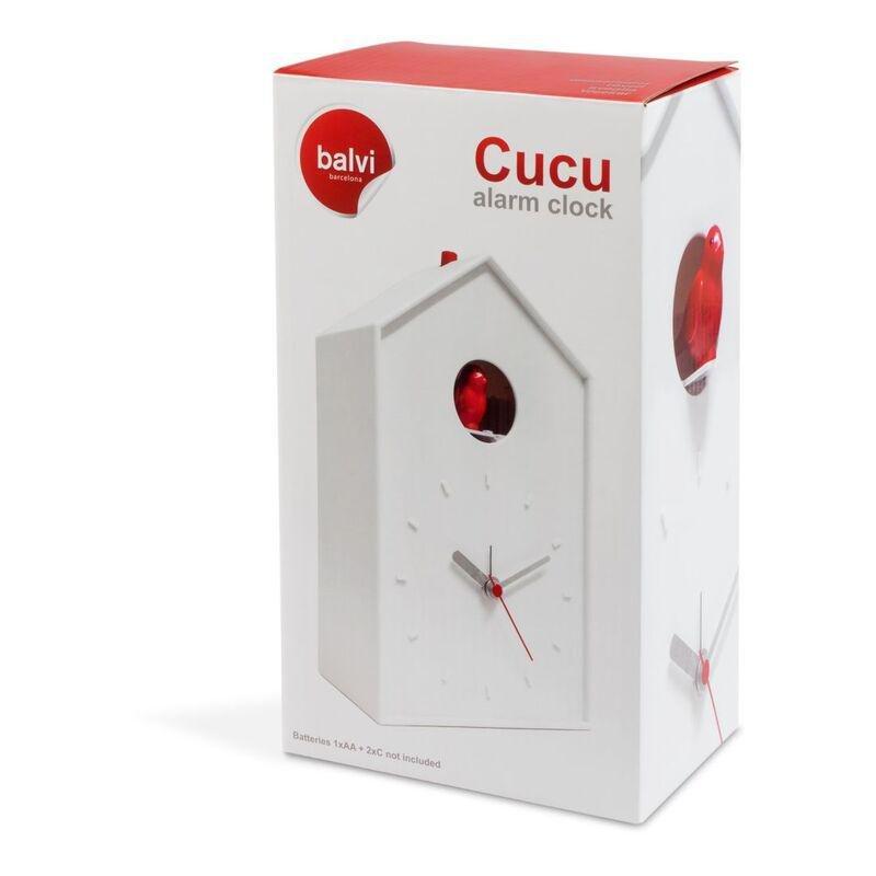 Balvi Cucu Table/Wall Alarm Clock - White, , large image number 3