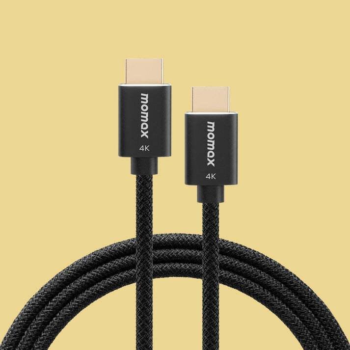 Momax Elite Link 4K HDMI to HDMI 2.0 Cable 2m - Black, , large image number 0