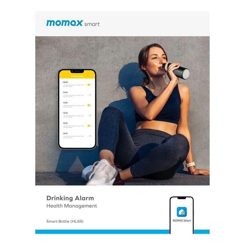 Momax Smart Bottle IoT Thermal Drinkware - Pink, , large image number 5