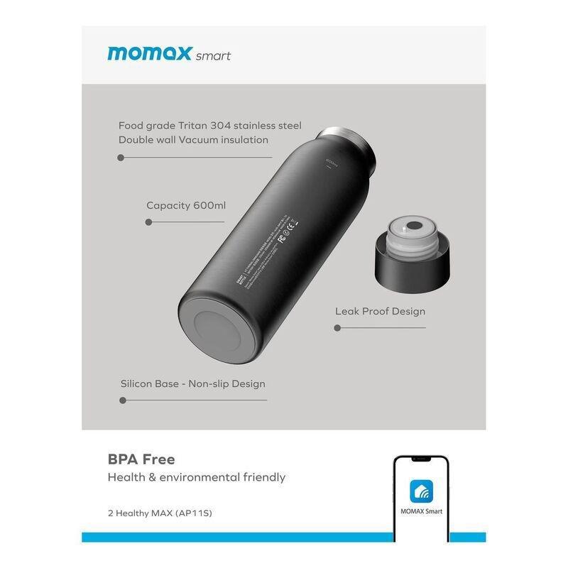 Momax Smart Bottle IoT Thermal Drinkware - Pink, , large image number 7