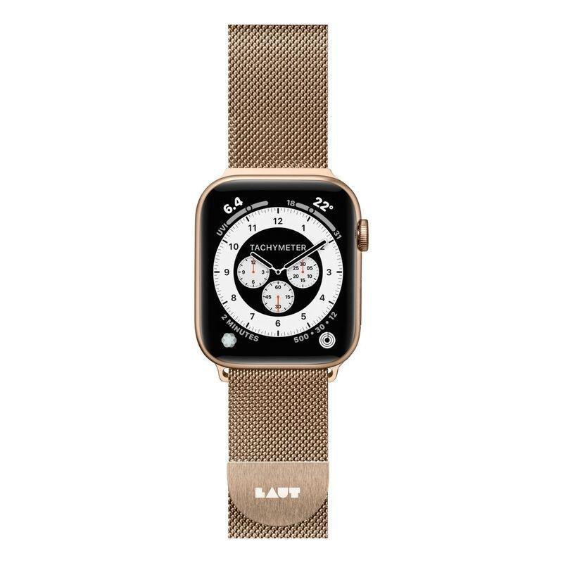 LAUT Steel Loop Band For Apple Watch 41/40/38Mm Gold, , medium