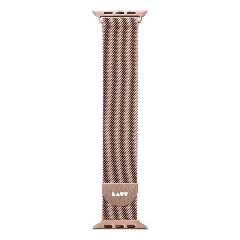 LAUT Steel Loop Band For Apple Watch 41/40/38Mm Rose Gold, , medium