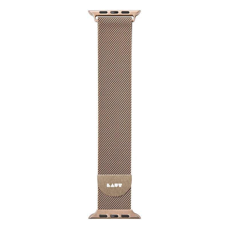 LAUT Steel Loop Band For Apple Watch 45/44/42Mm Gold, , large image number 2