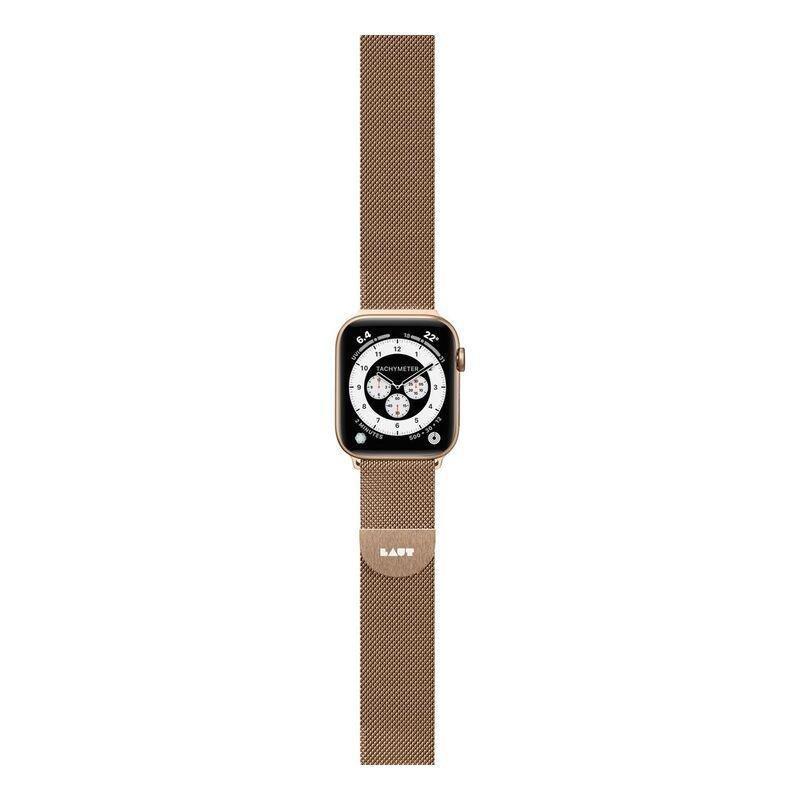 LAUT Steel Loop Band For Apple Watch 45/44/42Mm Gold, , large image number 3
