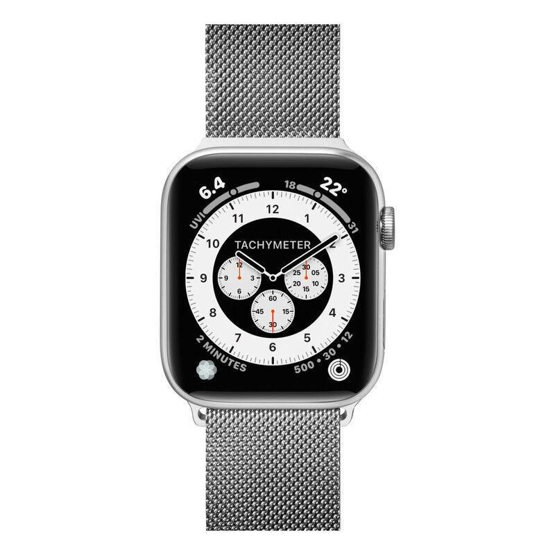 LAUT Steel Loop Band For Apple Watch 45/44/42Mm Silver, , large image number 1