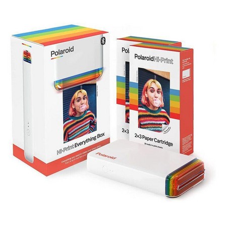 POLAROID - Polaroid Hi Print 2 x 3 Pocket Photo Printer - Everything Box