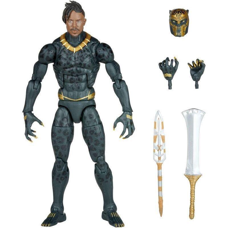 Hasbro Legends Series Legacy Collection Black Panther Erikl Killmonger Action Figure, , large image number 0
