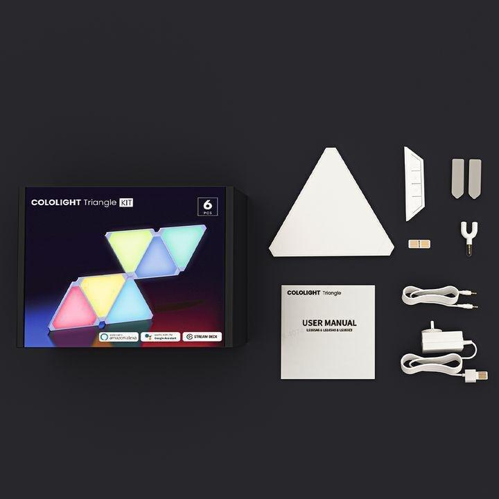 Lifesmart Cololight RGB Triangle Light Kit (Pack of 6), , large image number 2