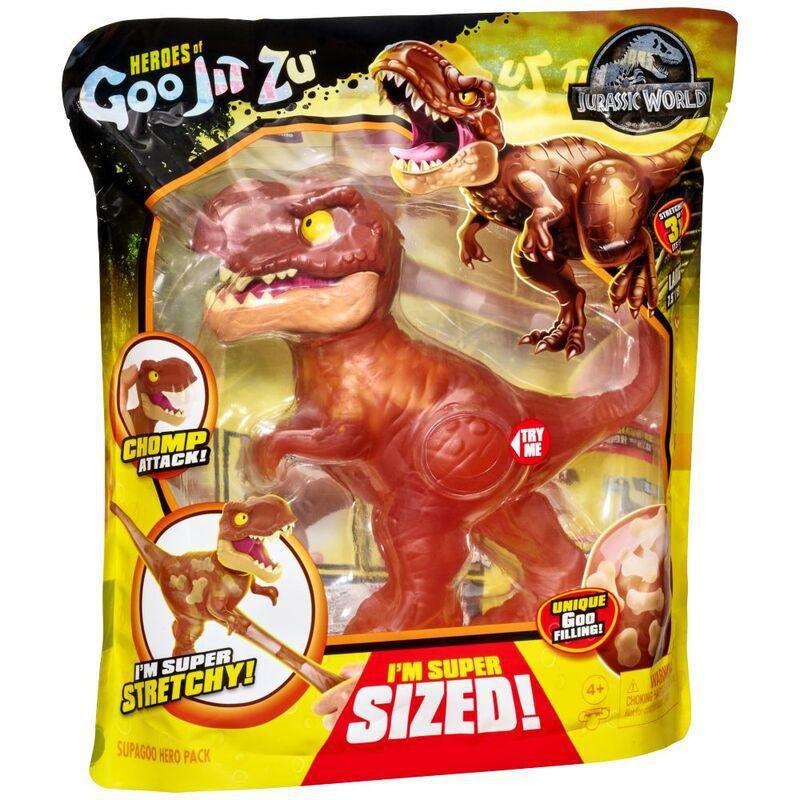 Heroes Of Goo Jit Zu Jurassic World Season 3 Supagoo T-Rex Hero Pack, , large image number 1