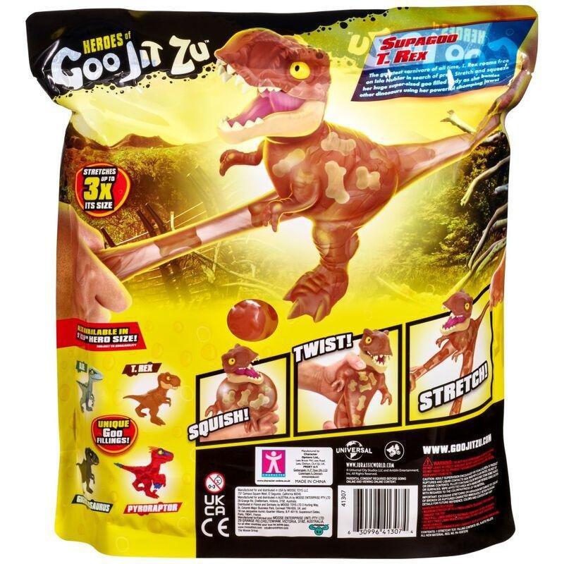 Heroes Of Goo Jit Zu Jurassic World Season 3 Supagoo T-Rex Hero Pack, , large image number 3