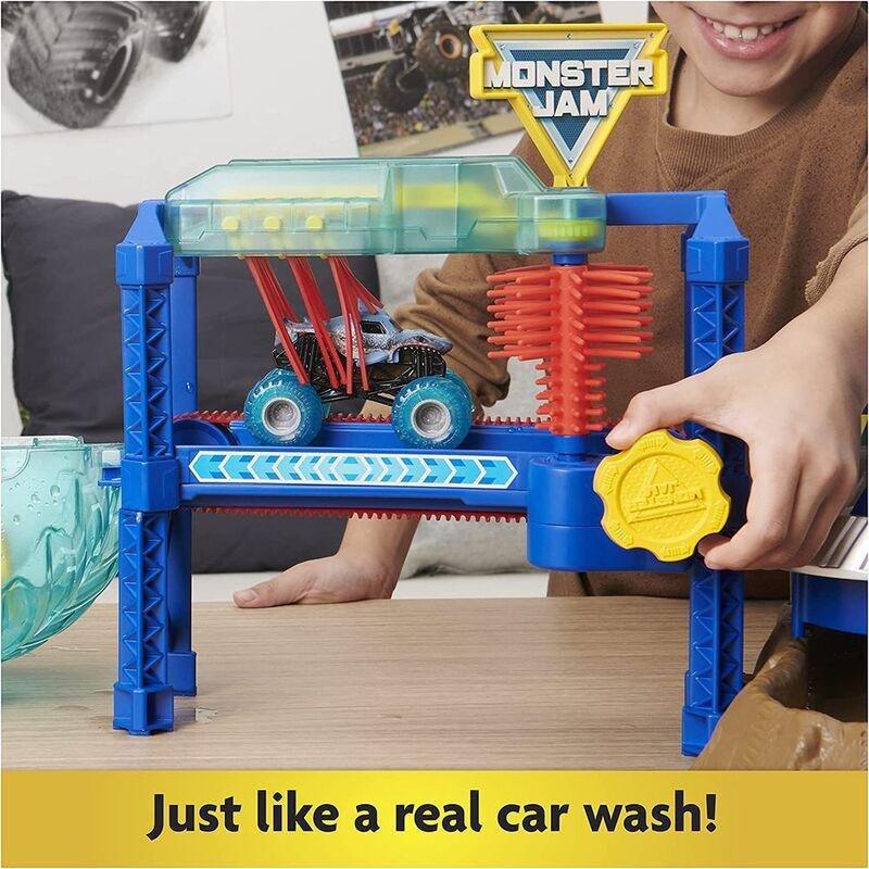 Monster Jam 164 Megalodon Monster Wash Playset, , large image number 3