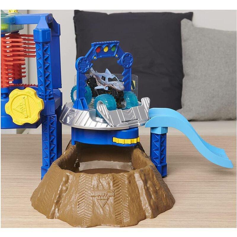 Monster Jam 164 Megalodon Monster Wash Playset, , large image number 6
