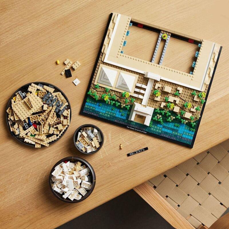 LEGO Architecture Great Pyramid of Giza Building Kit 21058 (1,476 Pieces), , large image number 2